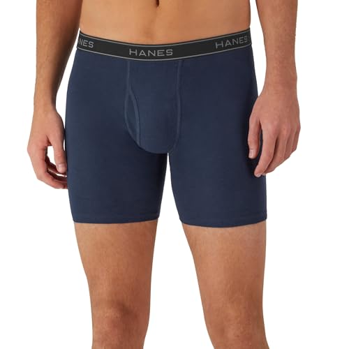 Hanes Men's Boxer Briefs, Cool Dri Moisture-Wicking Underwear
