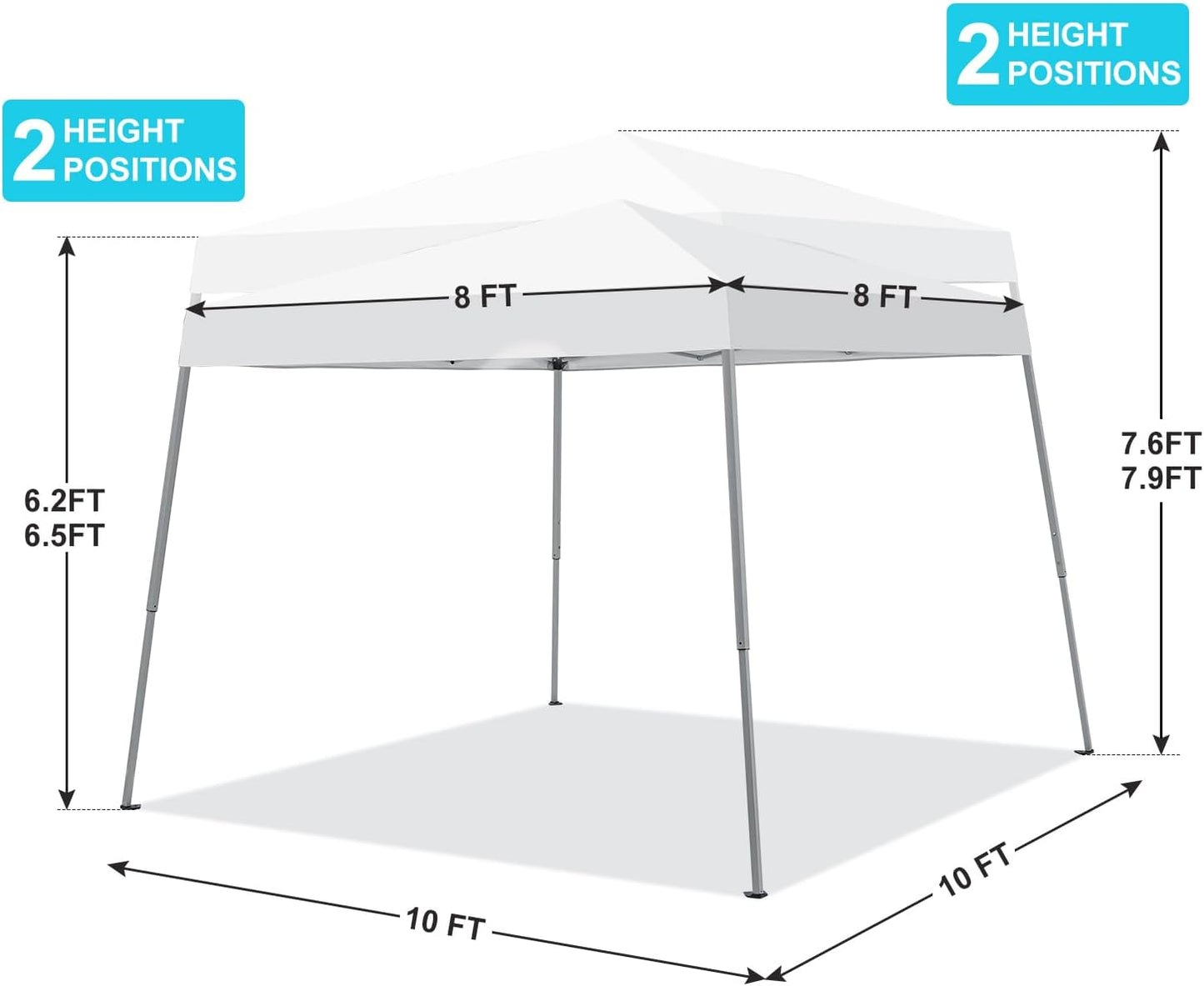 10X10 FT Pop Up Canopy Instant Tent