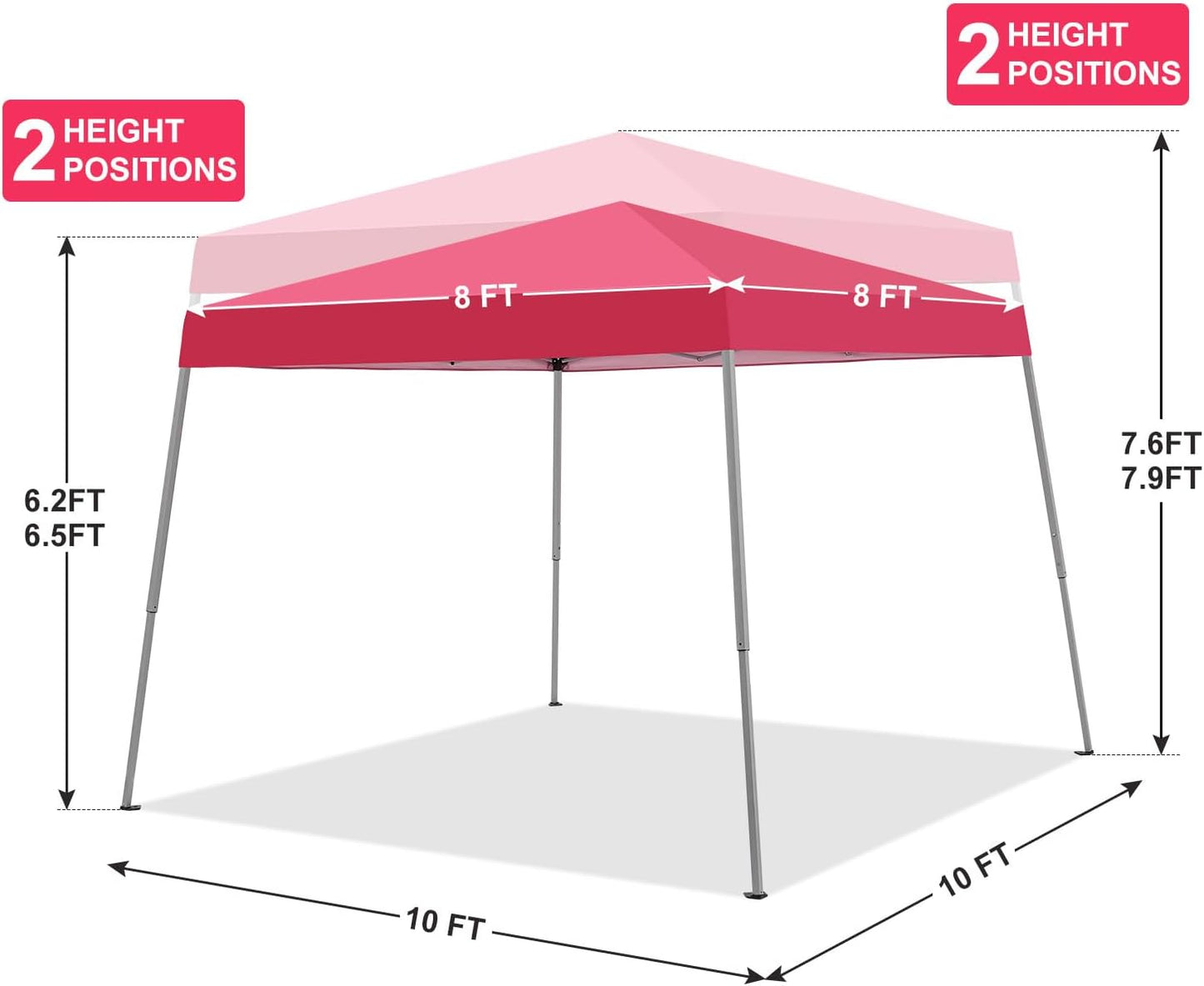 10X10 FT Pop Up Canopy Instant Tent