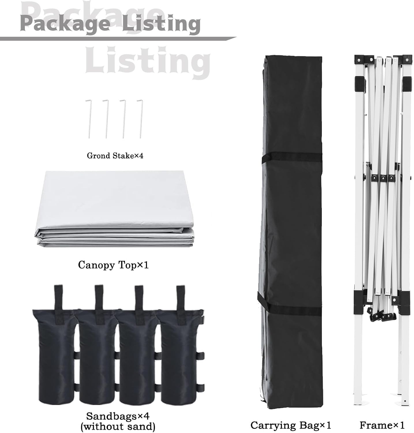 10X10 FT Pop Up Canopy Instant Tent