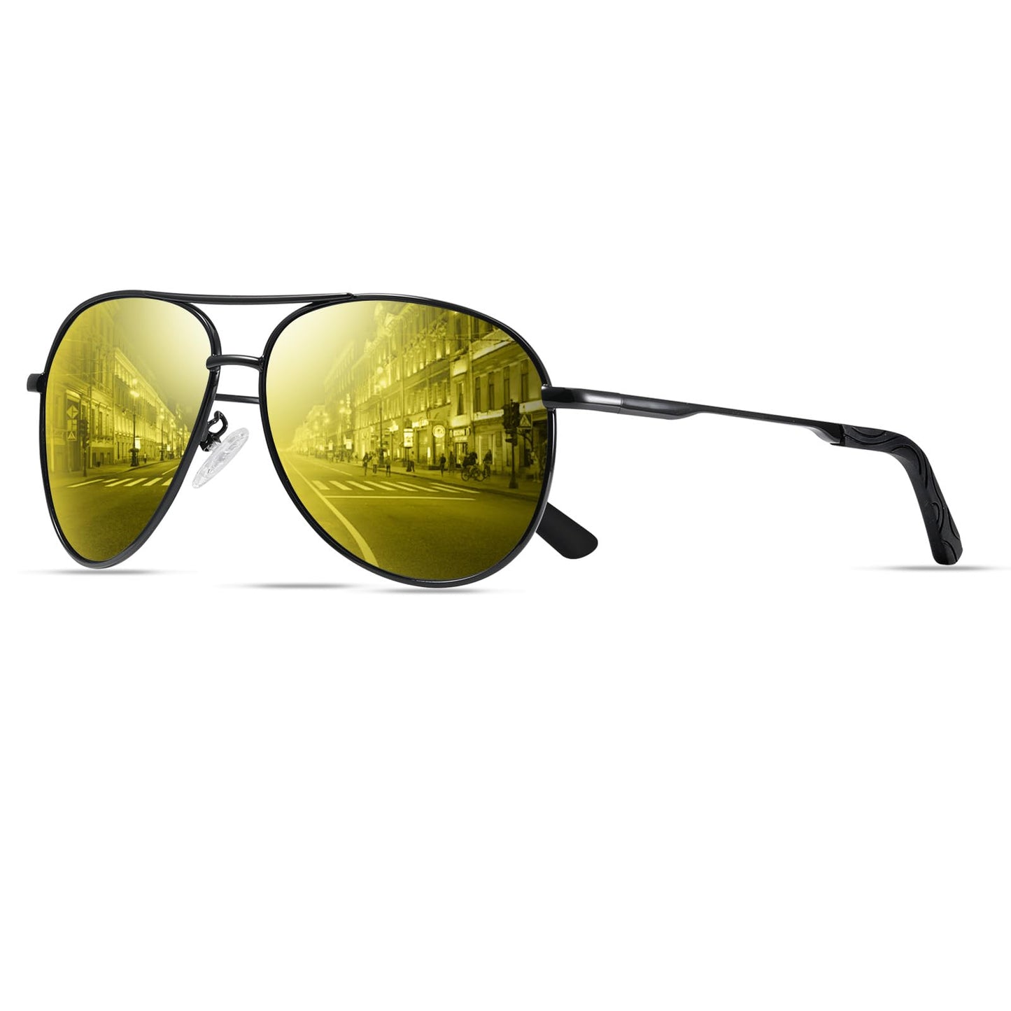 Eiuizah Polarized Aviator Sunglasses with UV Protection