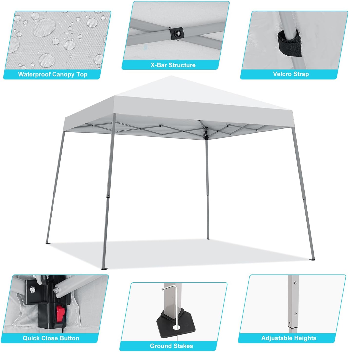 10X10 FT Pop Up Canopy Instant Tent