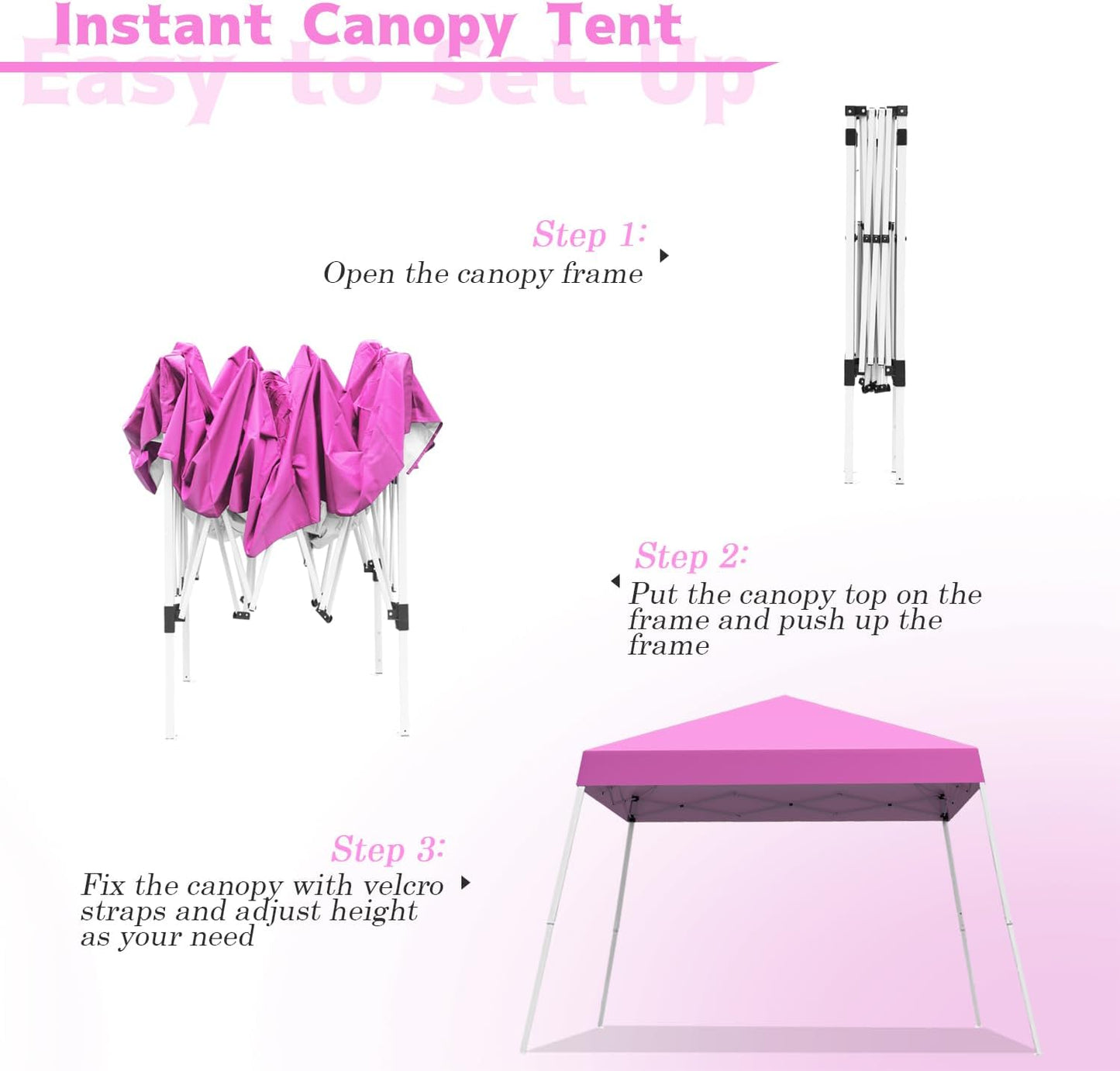 10X10 FT Pop Up Canopy Instant Tent