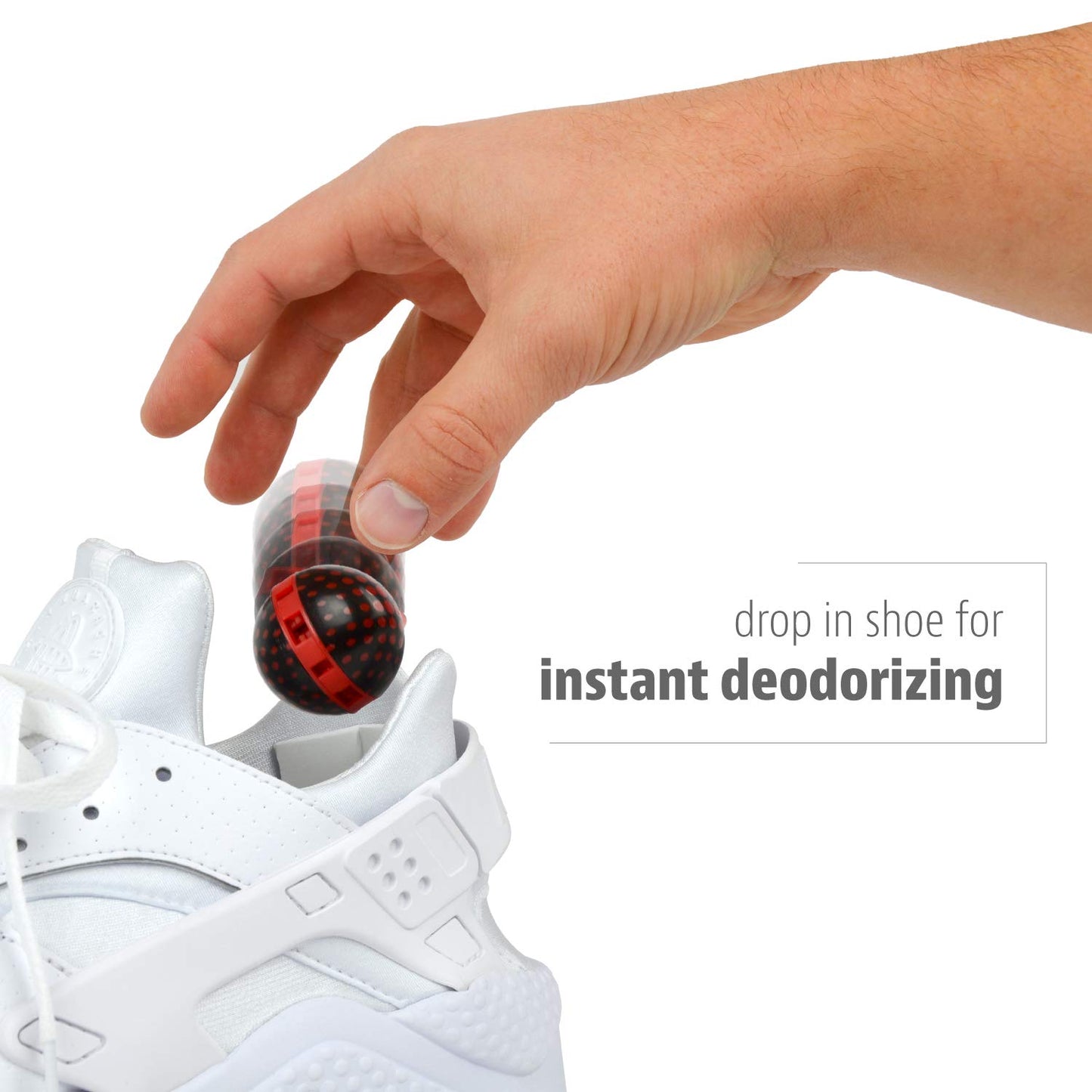 Odor-Fighting Shoe Fresheners, Eliminates Unpleasant Smells- 2 Pack