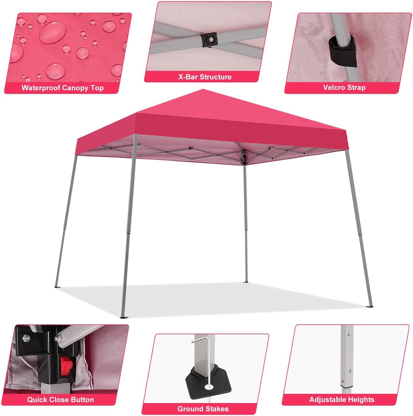 10X10 FT Pop Up Canopy Instant Tent
