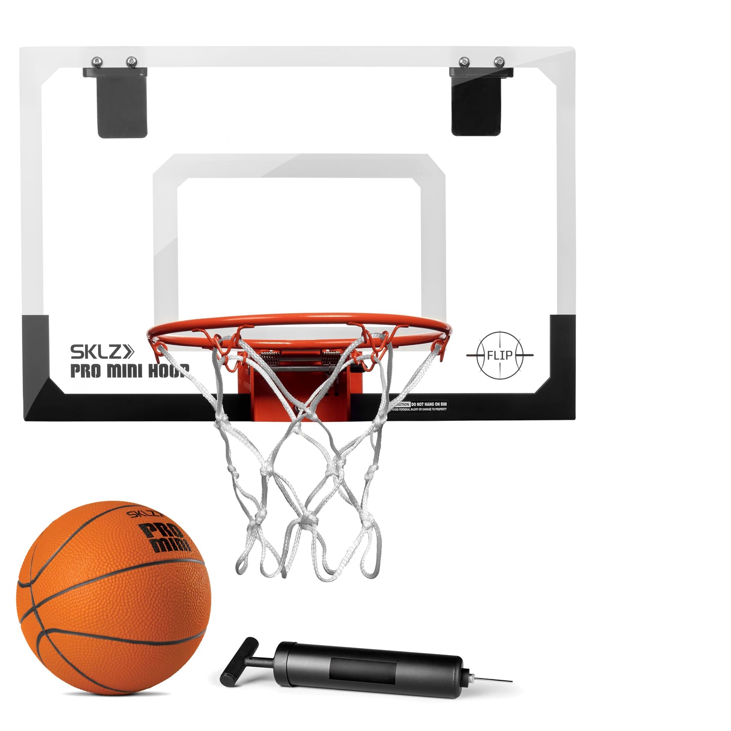 SKLZ Pro Mini Indoor Basketball Hoop - Over The Door – Portable