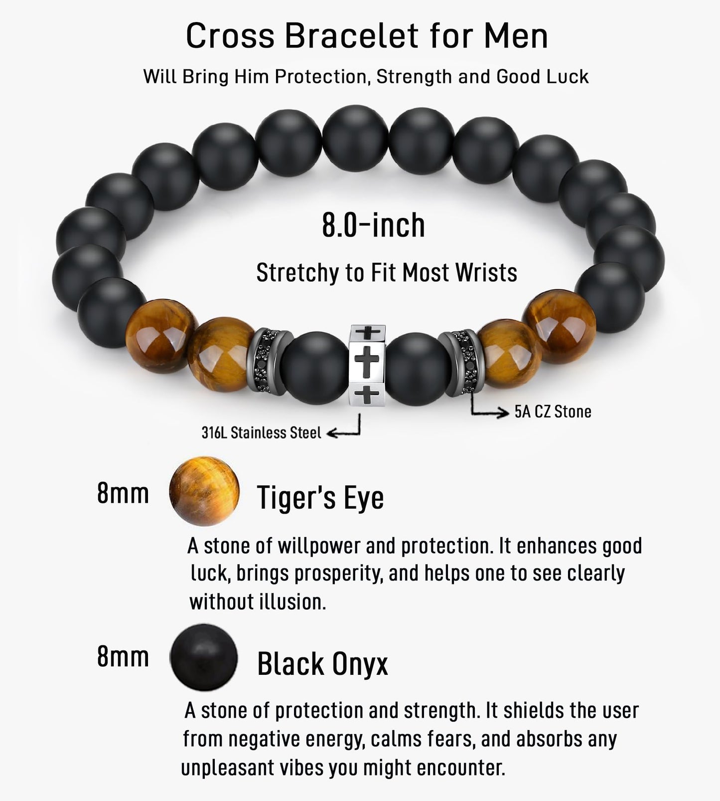 TONY & SANDY Cross Bracelet