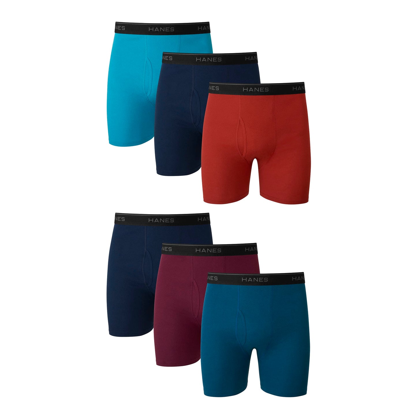 Hanes Men's Boxer Briefs, Cool Dri Moisture-Wicking Underwear