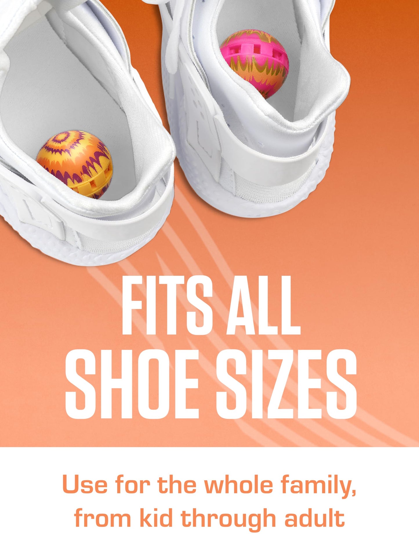 Odor-Fighting Shoe Fresheners, Eliminates Unpleasant Smells- 2 Pack