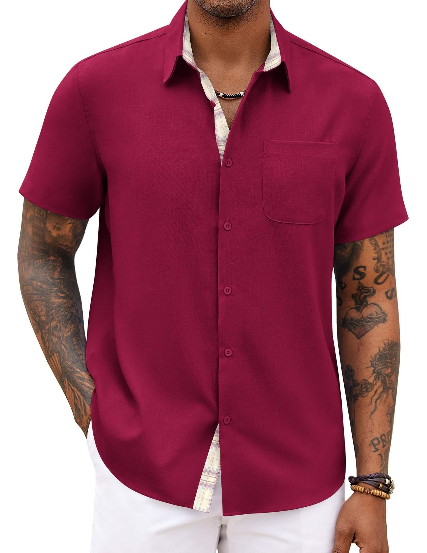 COOFANDY Men's Button Down Shirts