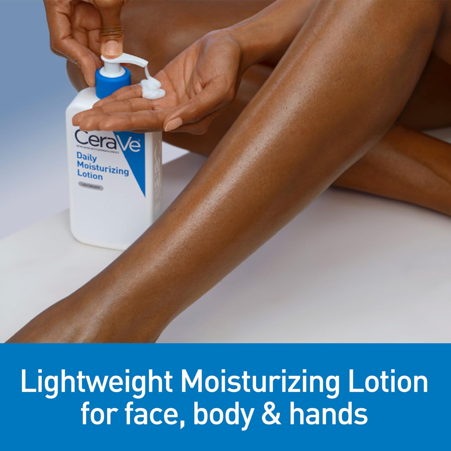 CeraVe Daily Moisturizing Lotion for Dry Skin, Oil-Free, 12 Ounce