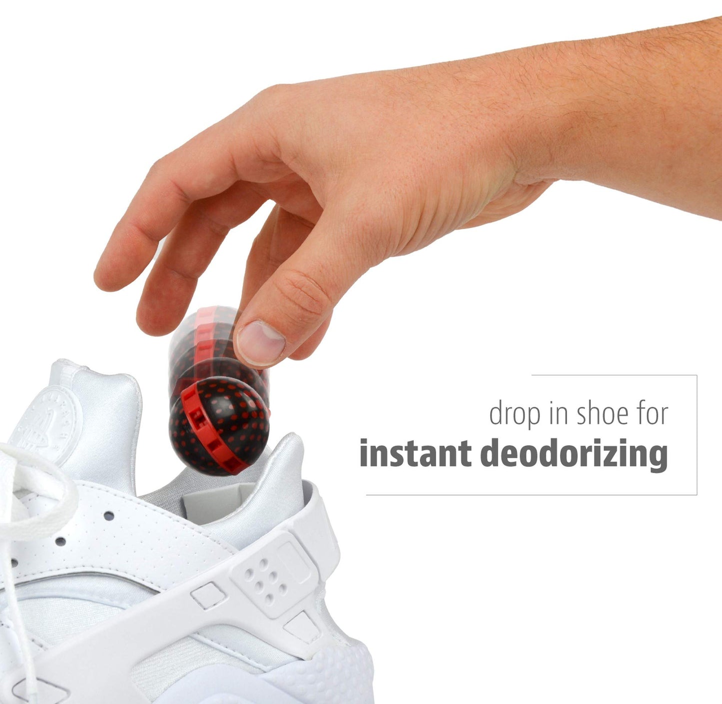 Odor-Fighting Shoe Fresheners, Eliminates Unpleasant Smells- 2 Pack