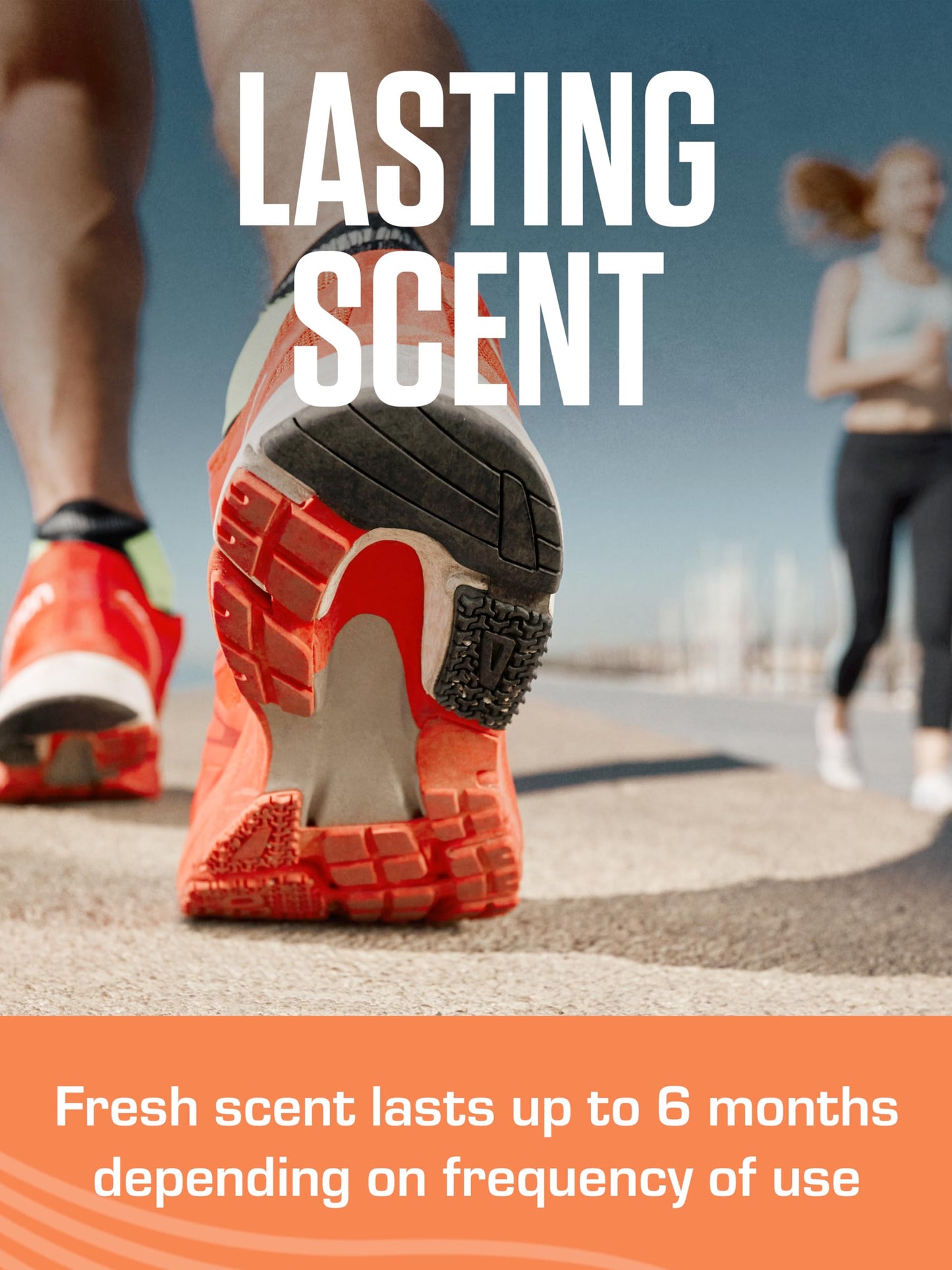 Odor-Fighting Shoe Fresheners, Eliminates Unpleasant Smells- 2 Pack