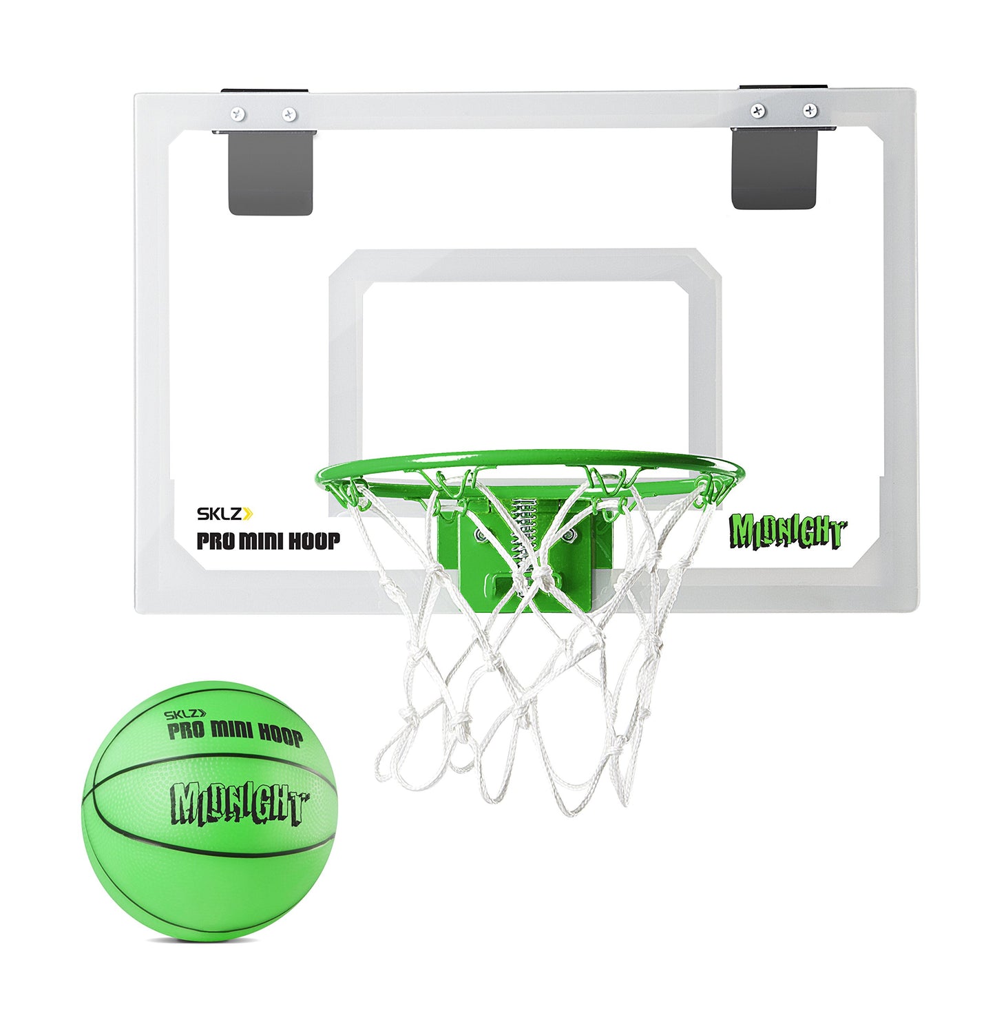 SKLZ Pro Mini Indoor Basketball Hoop - Over The Door – Portable