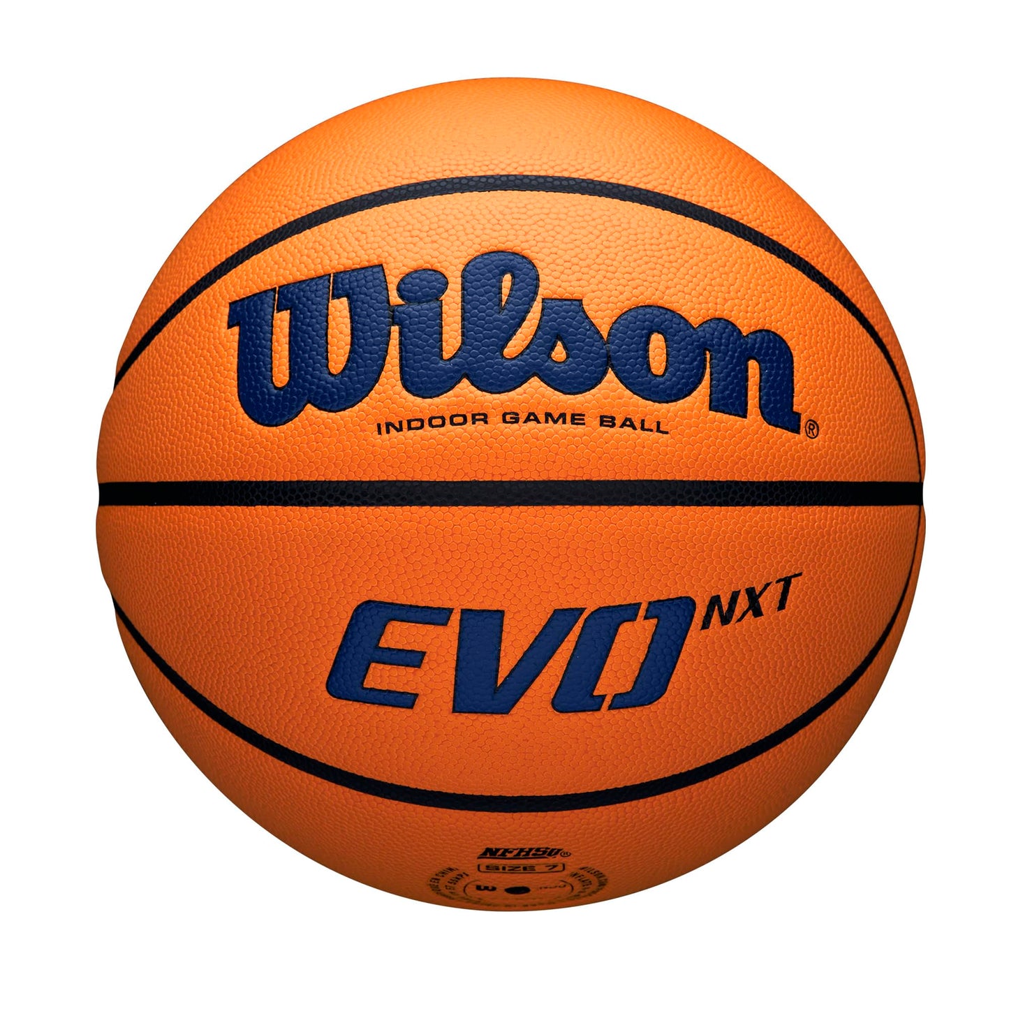 WILSON NCAA Evo NXT Official Indoor Game Basketballs - Sizes 6 and 7