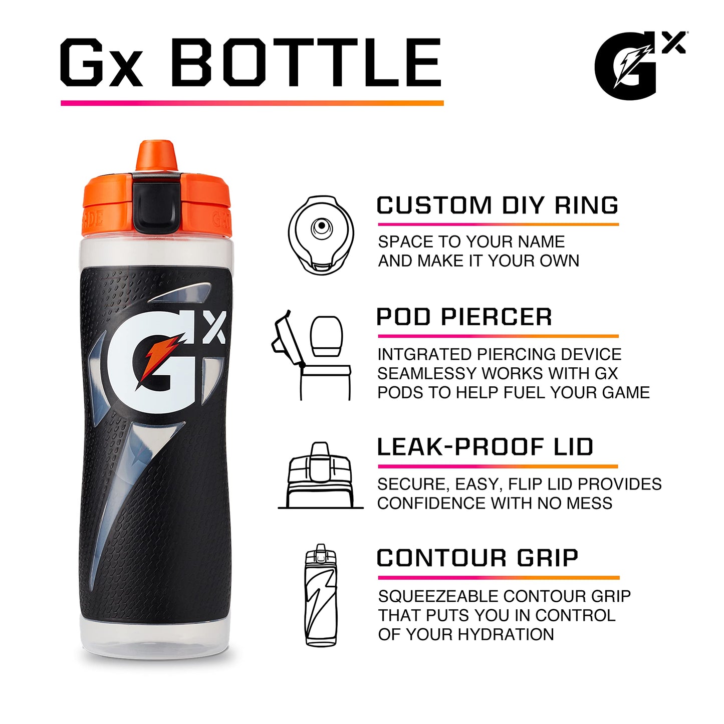 Gatorade Gx, 30 Oz