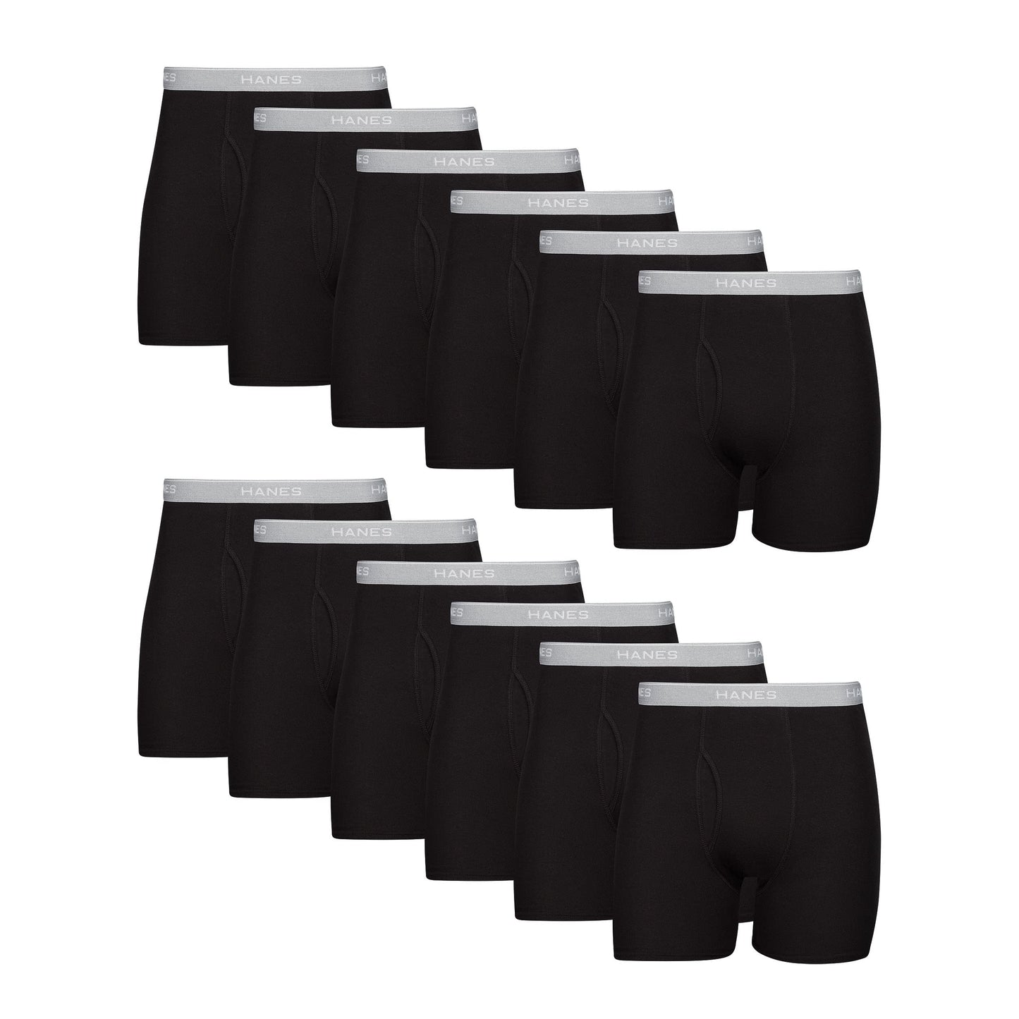 Hanes Men's Boxer Briefs, Cool Dri Moisture-Wicking Underwear