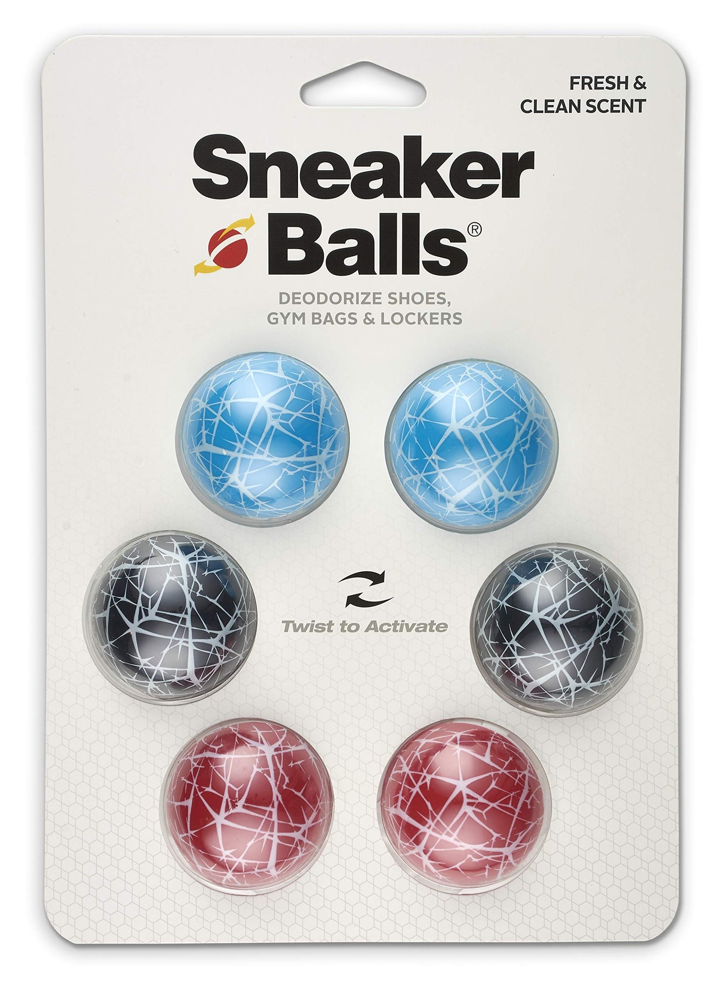 Odor-Fighting Shoe Fresheners, Eliminates Unpleasant Smells- 2 Pack