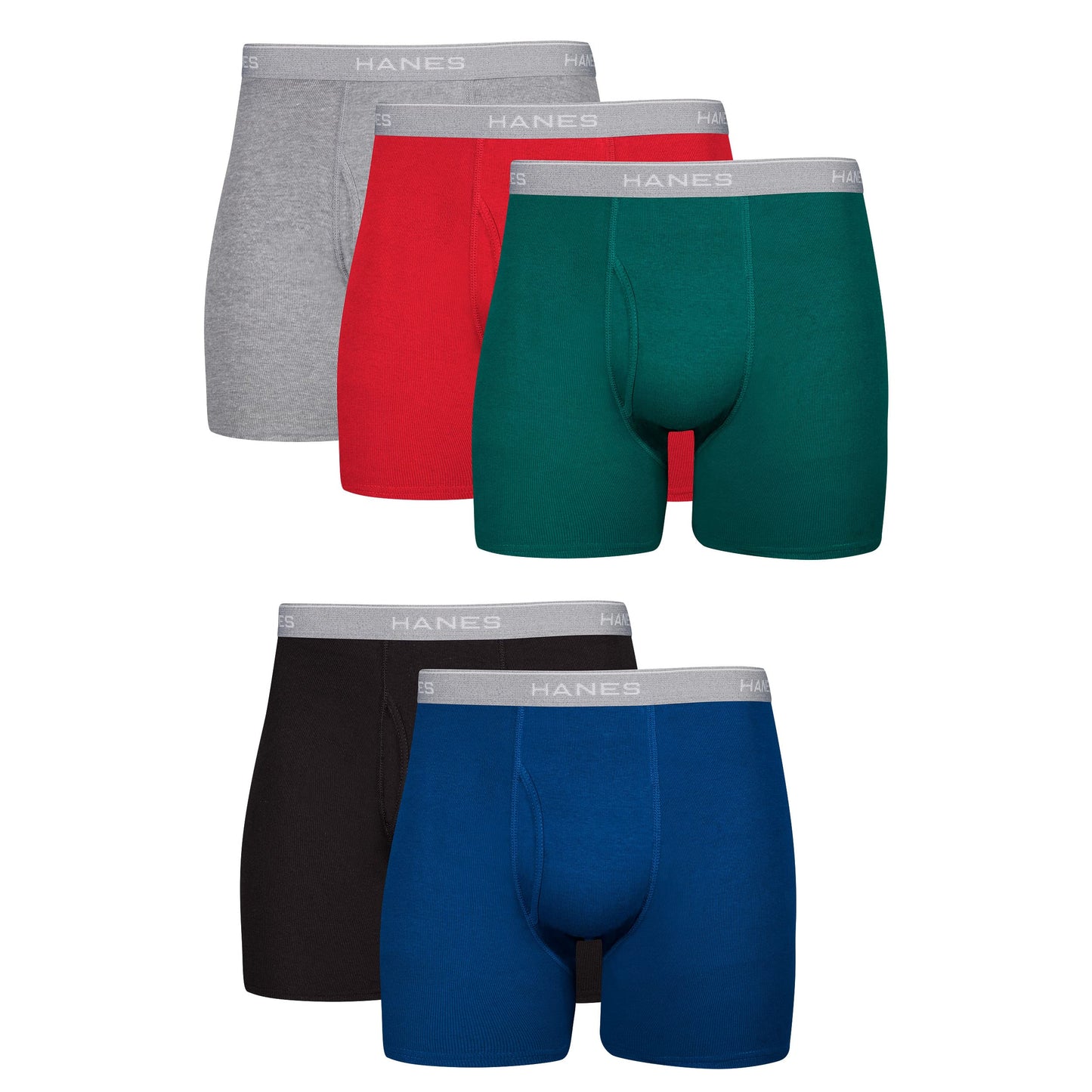 Hanes Men's Boxer Briefs, Cool Dri Moisture-Wicking Underwear