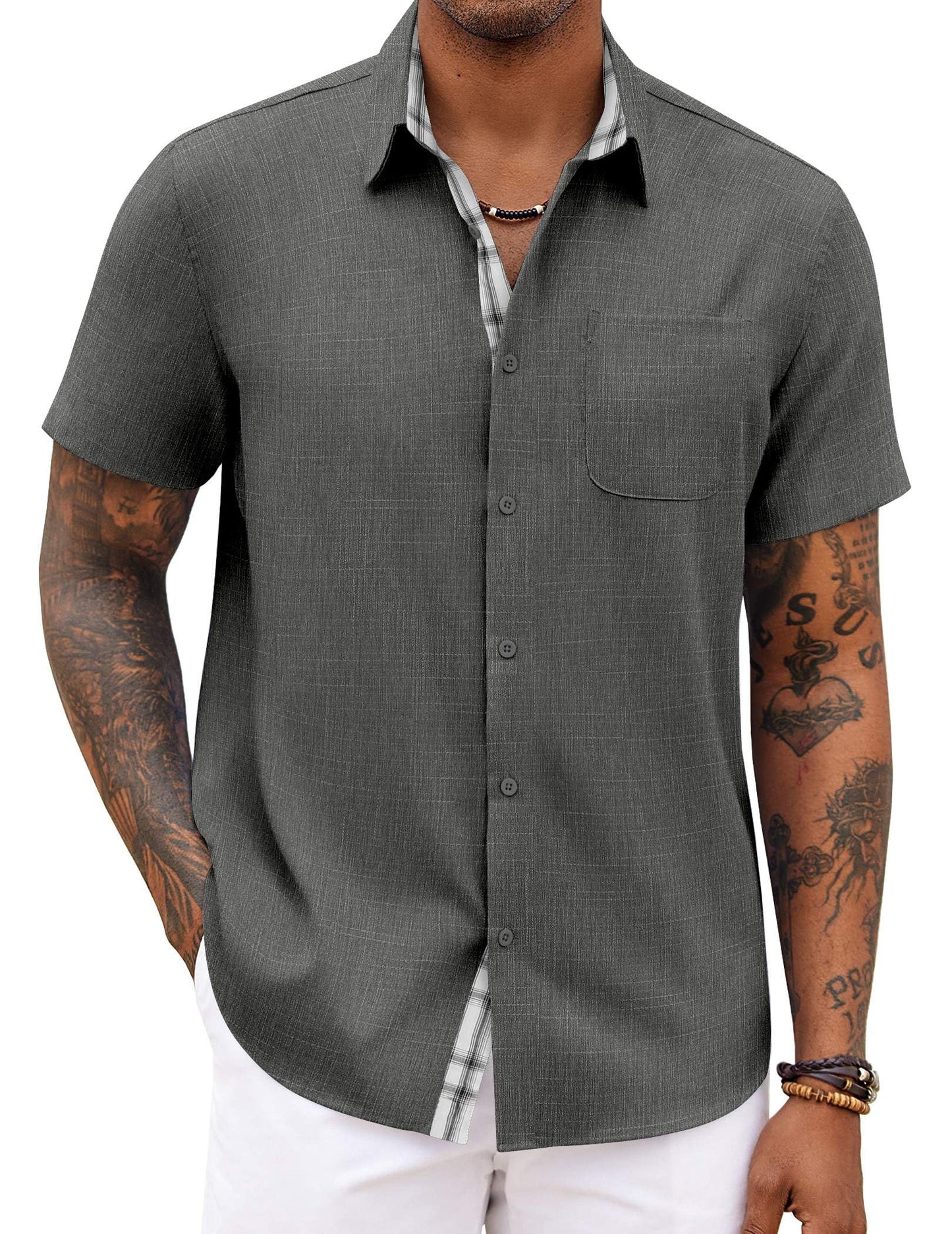 COOFANDY Men's Button Down Shirts