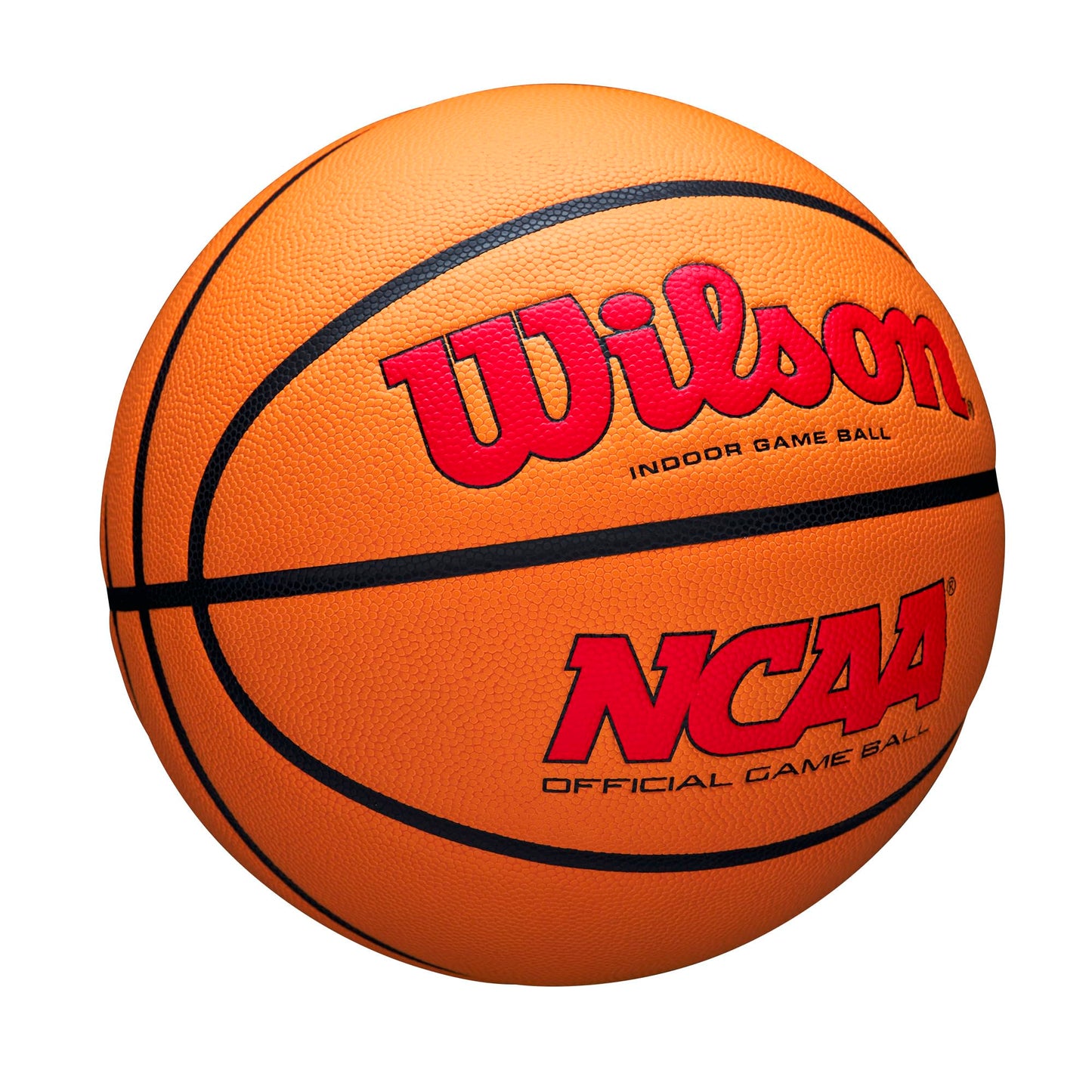 WILSON NCAA Evo NXT Official Indoor Game Basketballs - Sizes 6 and 7