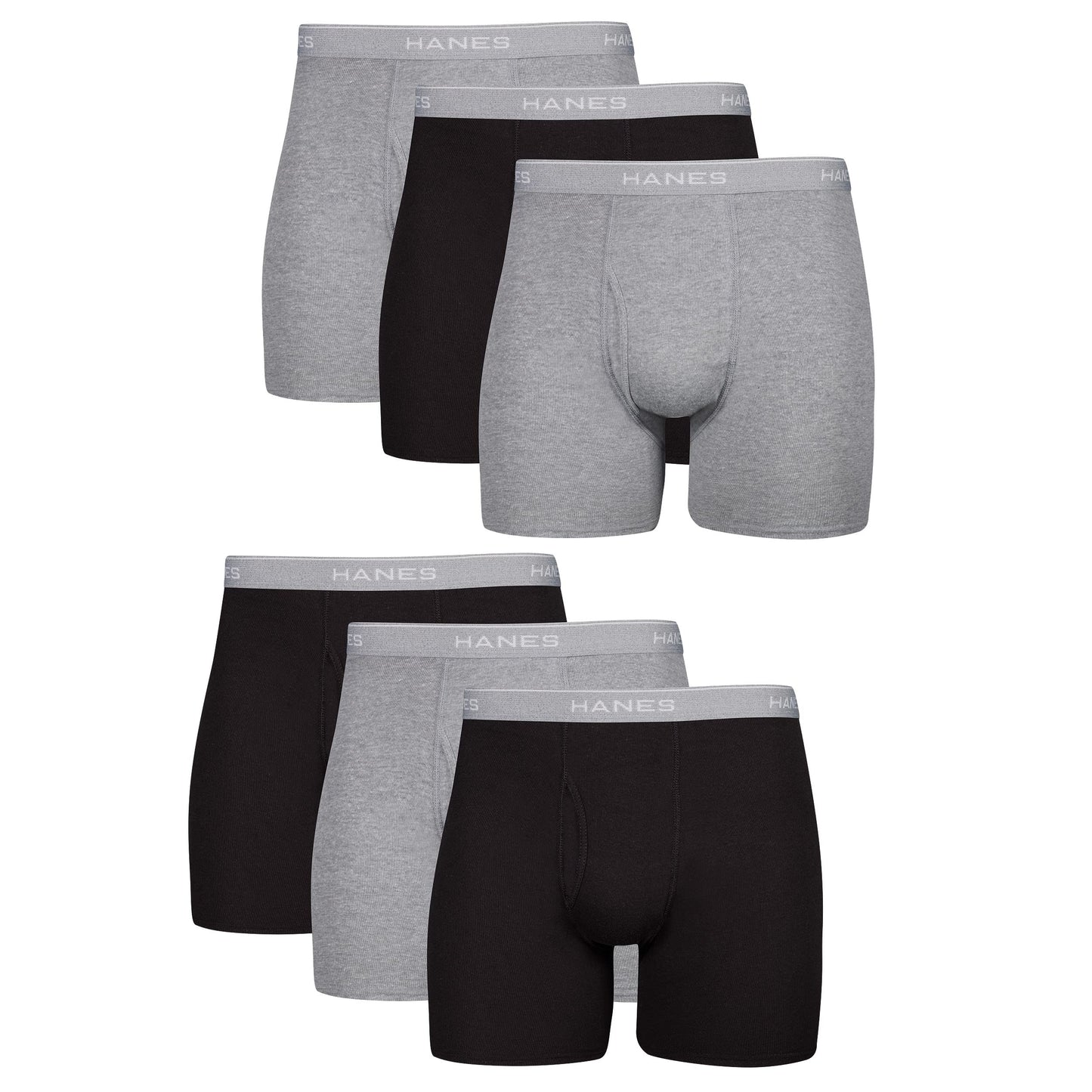 Hanes Men's Boxer Briefs, Cool Dri Moisture-Wicking Underwear