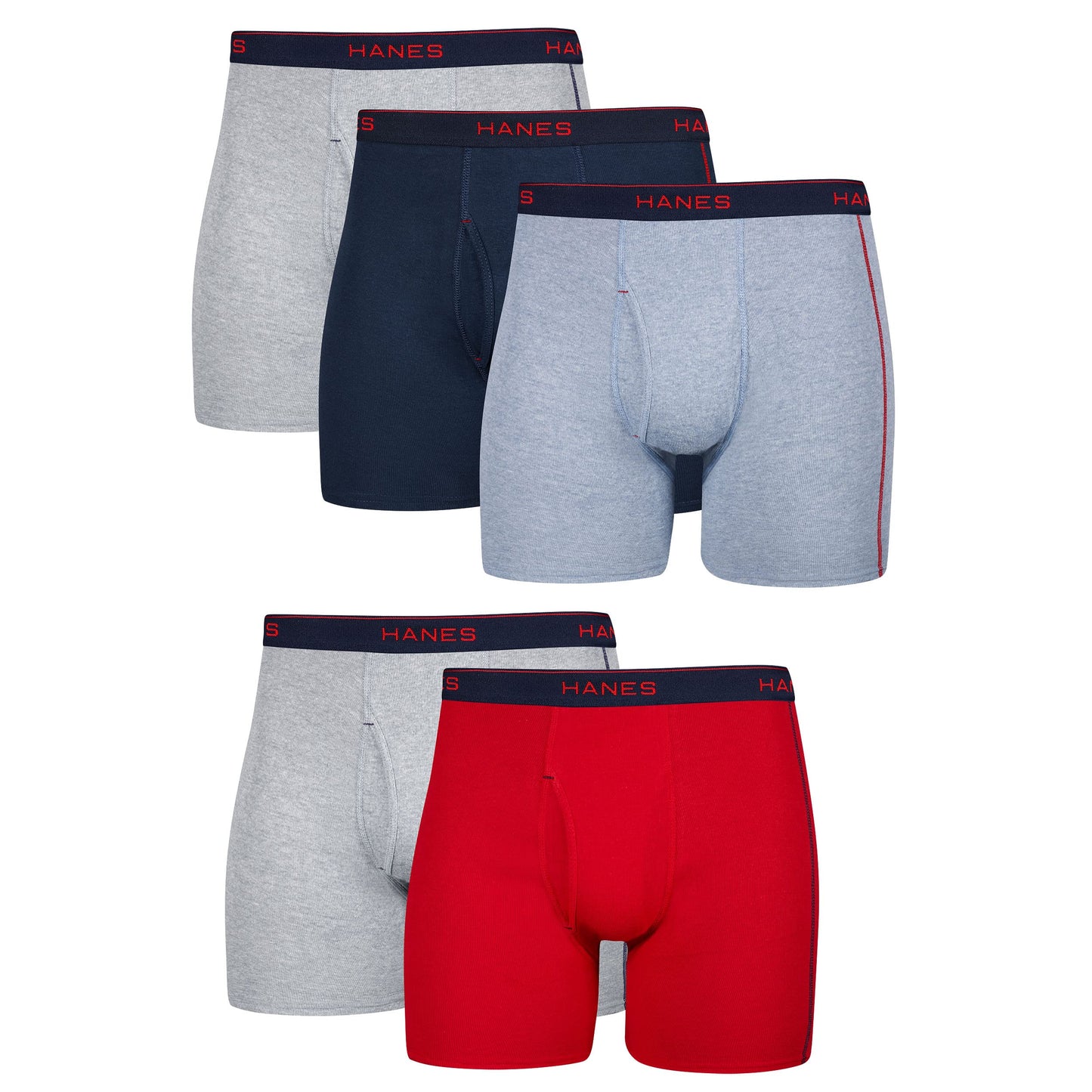 Hanes Men's Boxer Briefs, Cool Dri Moisture-Wicking Underwear