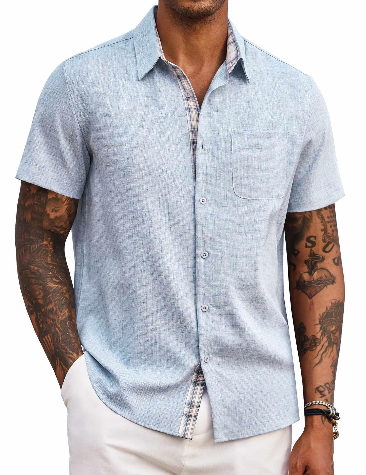 COOFANDY Men's Button Down Shirts
