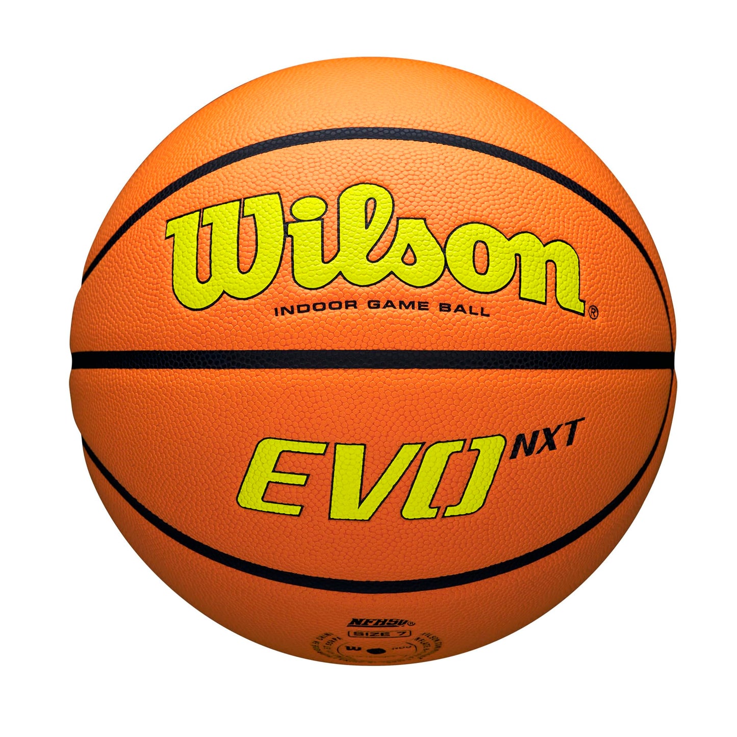 WILSON NCAA Evo NXT Official Indoor Game Basketballs - Sizes 6 and 7