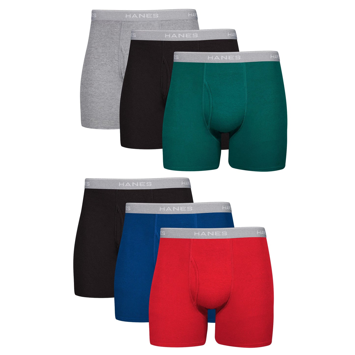 Hanes Men's Boxer Briefs, Cool Dri Moisture-Wicking Underwear