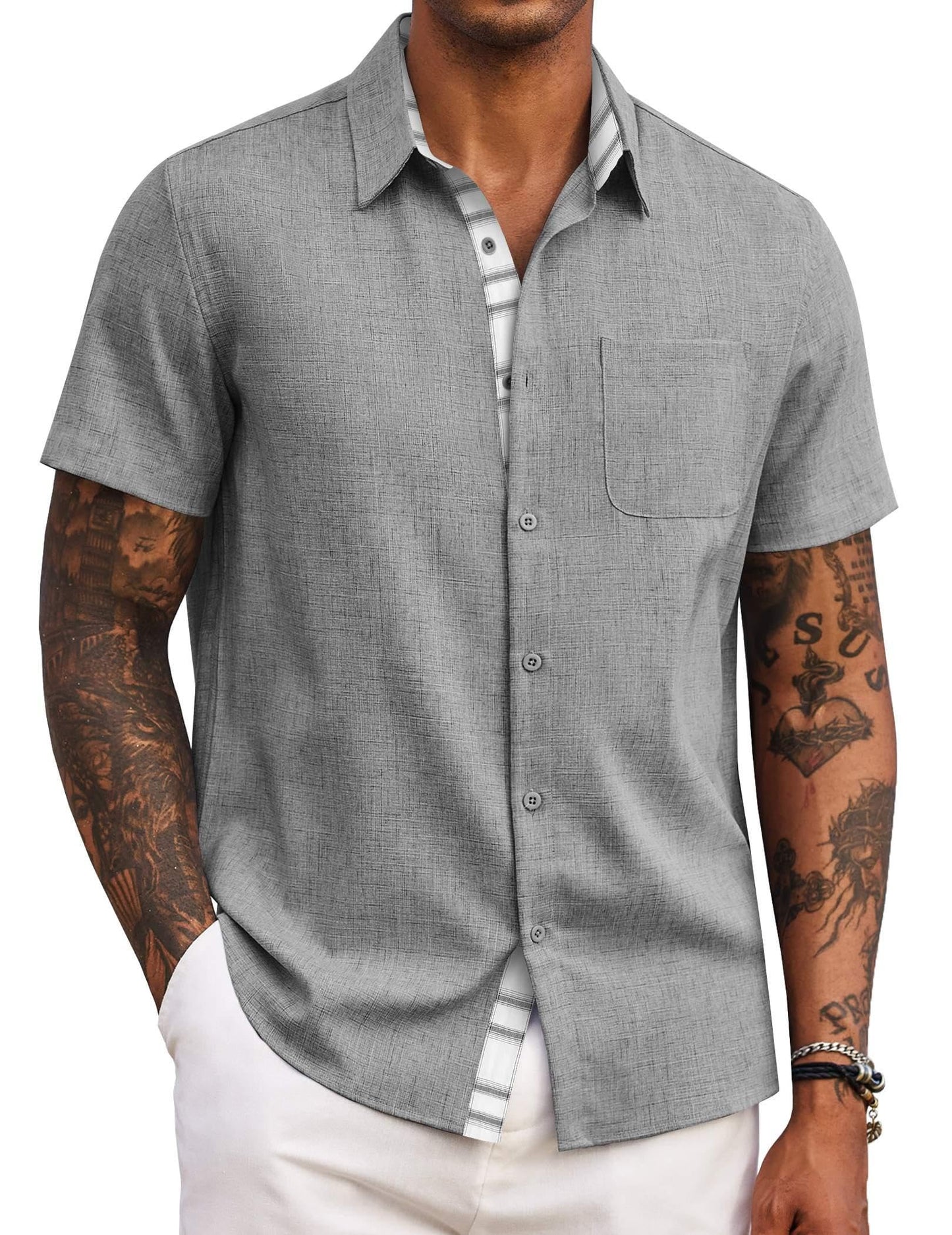 COOFANDY Men's Button Down Shirts