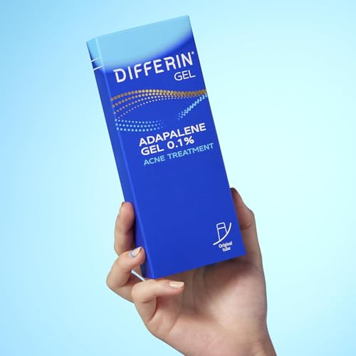 Differin Acne Treatment Gel, 45g Tube, Pack of 2 (Packaging May Vary)