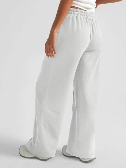 AUTOMET Women's Wide Leg Sweatpants, High Waisted Baggy Pants