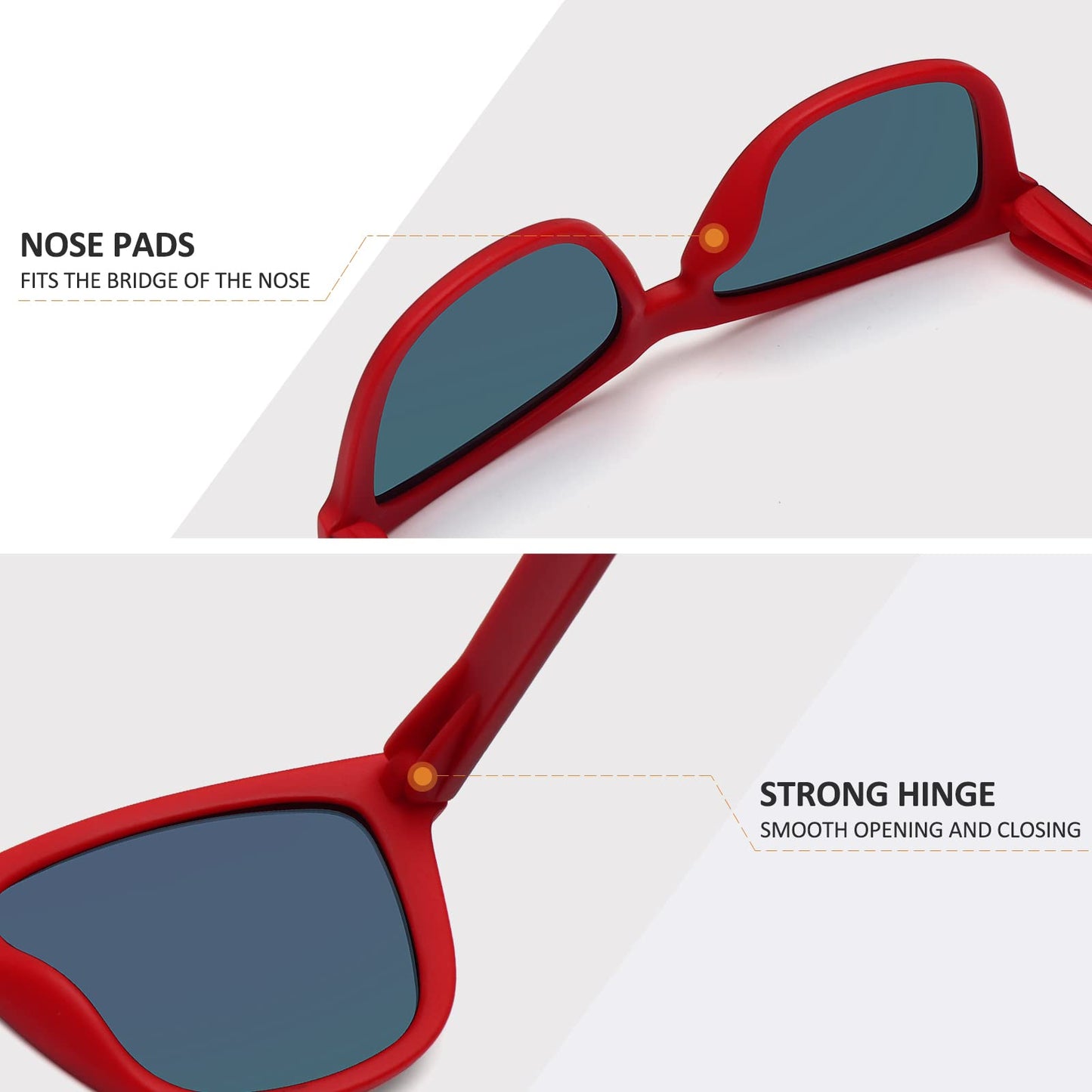 MEETSUN Polarized Sunglasses-Classic Retro Designer Style