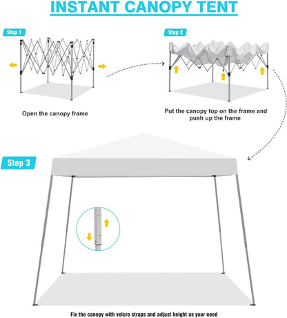 10X10 FT Pop Up Canopy Instant Tent