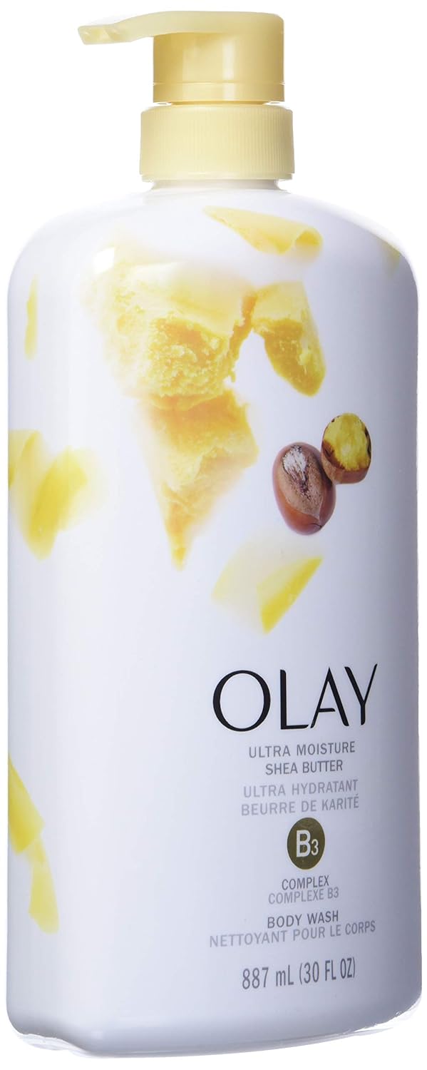 Olay Ultra Moisture Body Wash with Shea Butter, 30 Oz (Pack of 2)