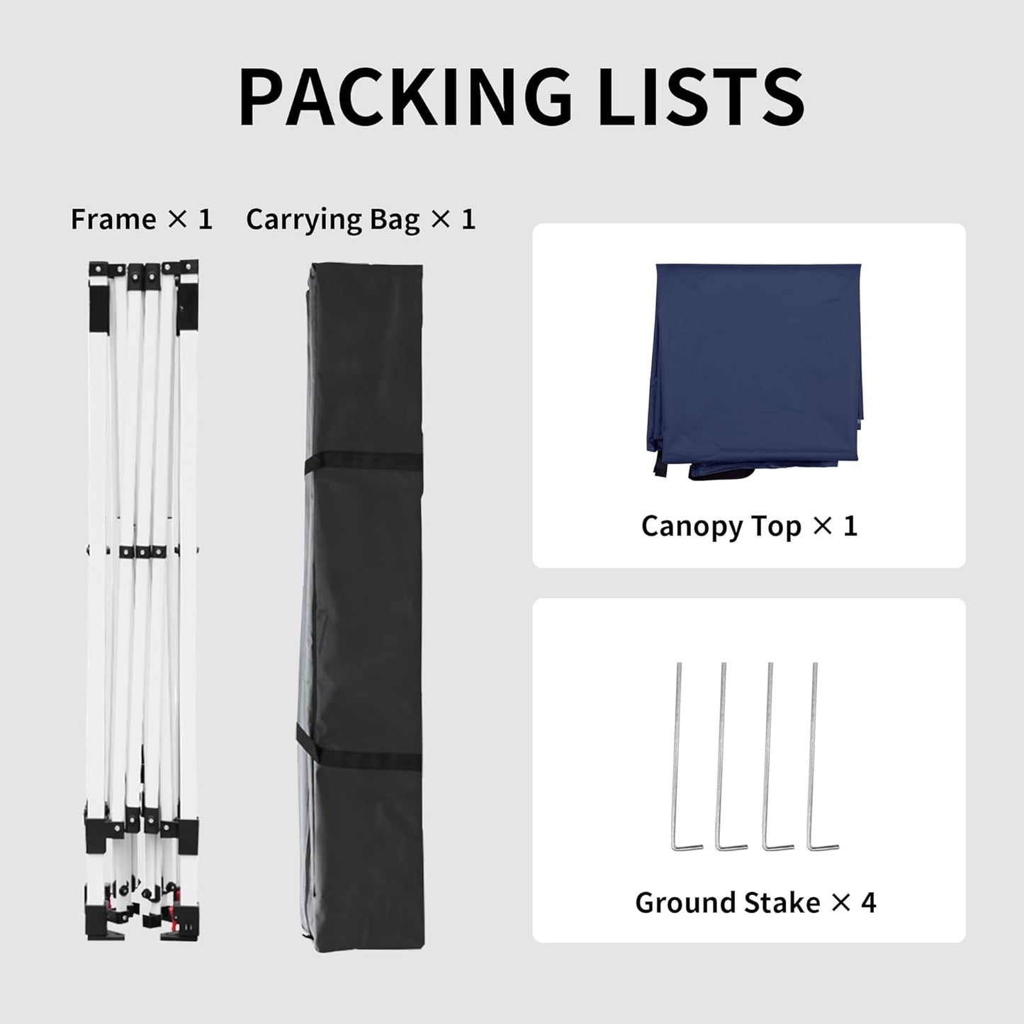 10X10 FT Pop Up Canopy Instant Tent