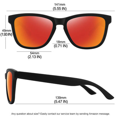 MEETSUN Polarized Sunglasses-Classic Retro Designer Style