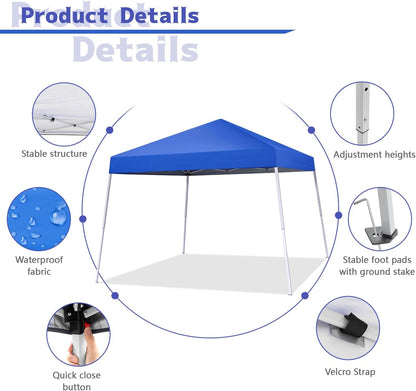 10X10 FT Pop Up Canopy Instant Tent