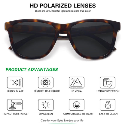 MEETSUN Polarized Sunglasses-Classic Retro Designer Style