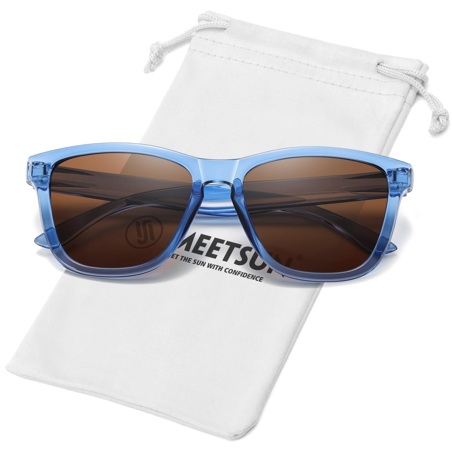 MEETSUN Polarized Sunglasses-Classic Retro Designer Style