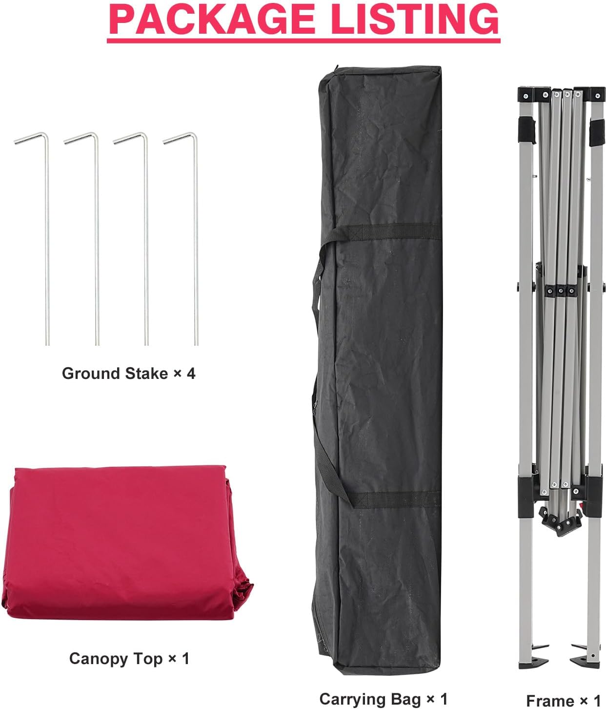 10X10 FT Pop Up Canopy Instant Tent