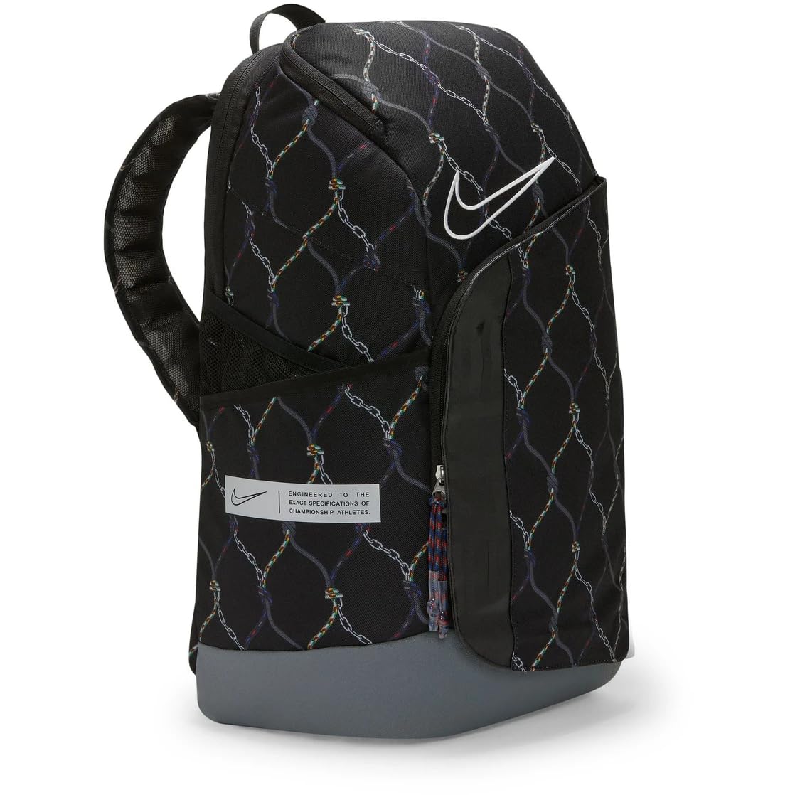 Nike Elite Backpack Black/Anthracite/Metallic Silver One Size, Black/Anthracite/Metallic Silv, One Size