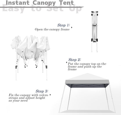 10X10 FT Pop Up Canopy Instant Tent