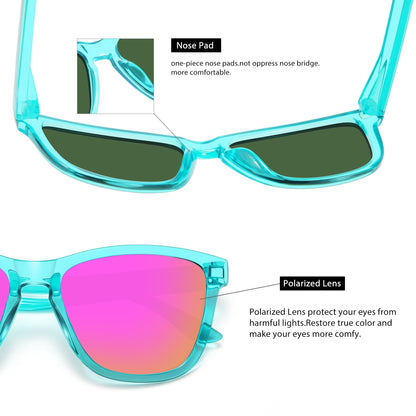 MEETSUN Polarized Sunglasses-Classic Retro Designer Style