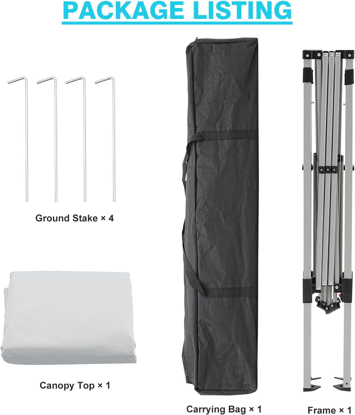 10X10 FT Pop Up Canopy Instant Tent
