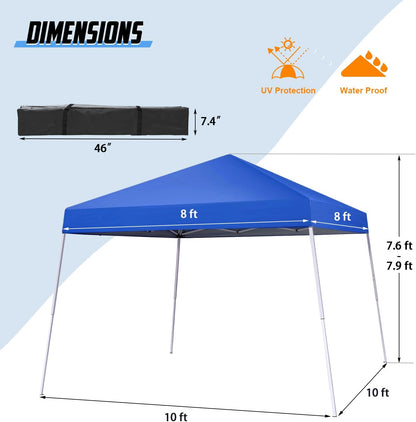 10X10 FT Pop Up Canopy Instant Tent