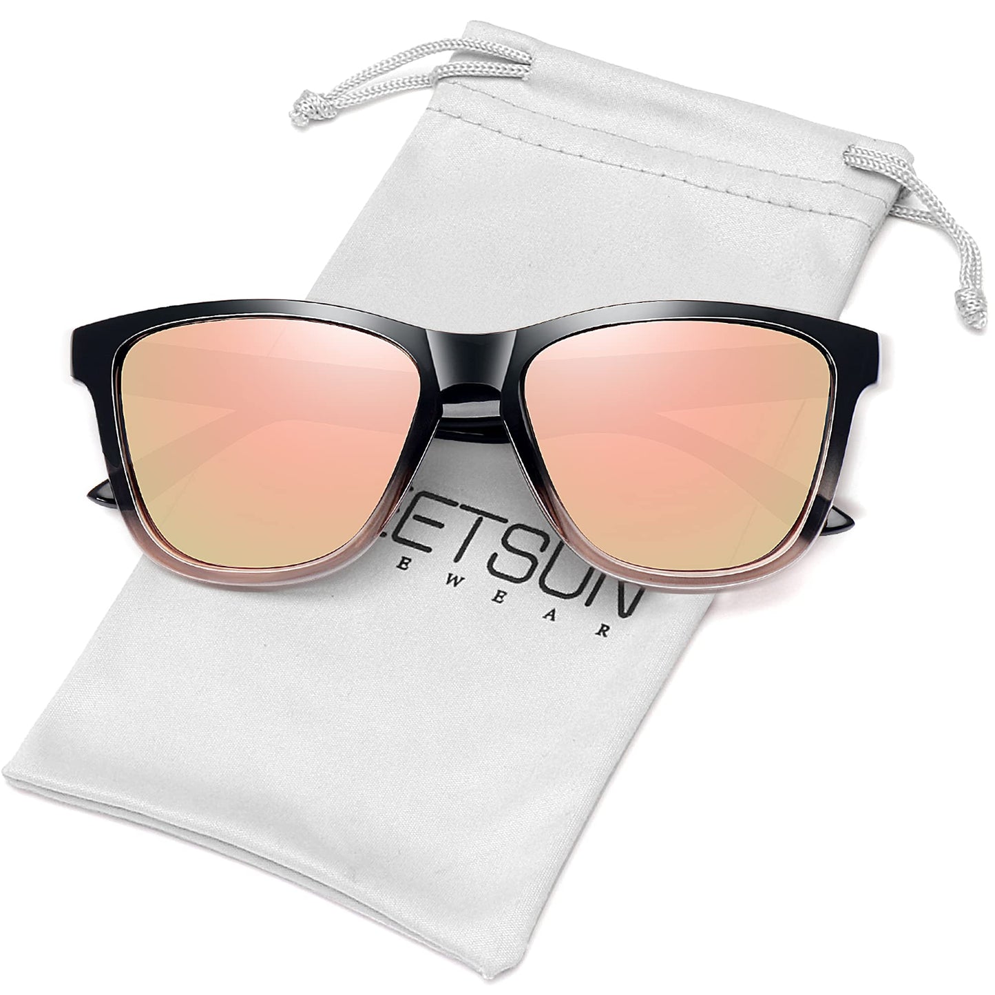MEETSUN Polarized Sunglasses-Classic Retro Designer Style