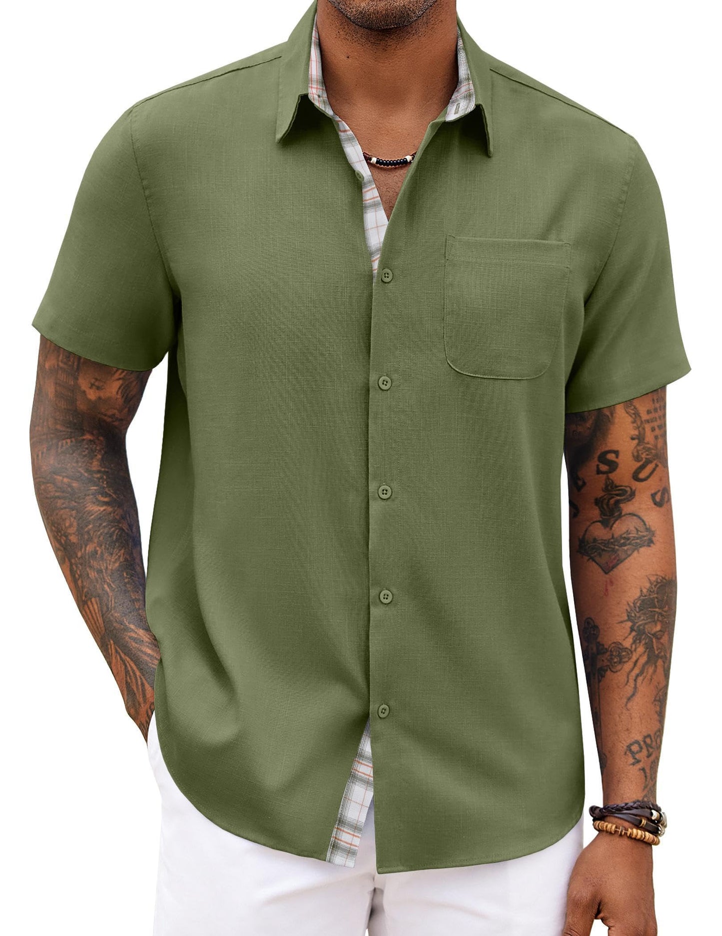 COOFANDY Men's Button Down Shirts