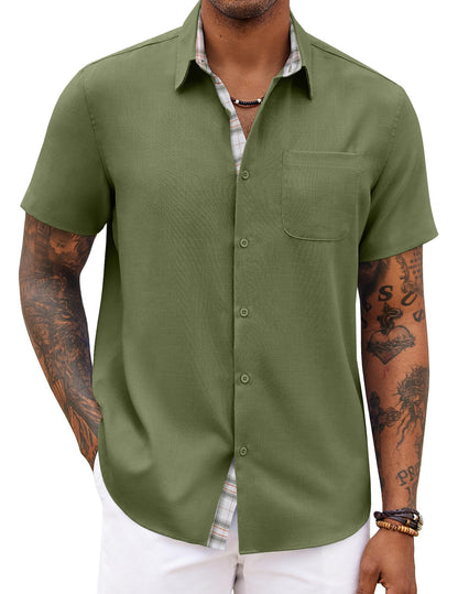 COOFANDY Men's Button Down Shirts